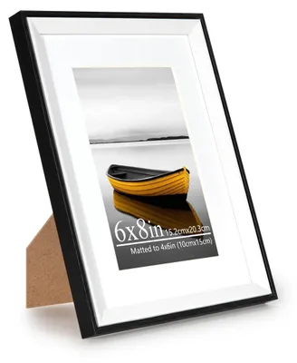 Fotolijst 6x8 mit Acrylglas, Posterrahmen, Schwarz