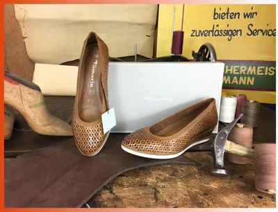 Produktbild von Tamaris Keilpumps congac 4cm Wechselfußbett 38
