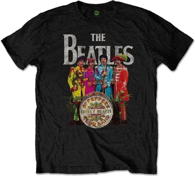 Produktbild von The Beatles Sgt Pepper Black XL T-Shirt