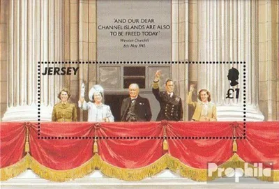Produktbild von Briefmarken GB - Jersey 1995 Mi Block10 (kompl.Ausg.) gestempelt Besetzung