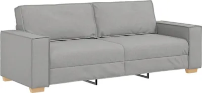 Immagine prodotto di Divano a 3 posti Grigio Nuvola 220x78x84 cm in Tessuto