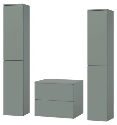 Zdjęcie produktu dla Zestaw łazienkowy szafka +2 słupki Color Aloes (2S60+2D160 X2)