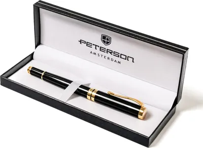 Produktbild von PTN 339-7332 Schwarzer Kugelschreiber in Box