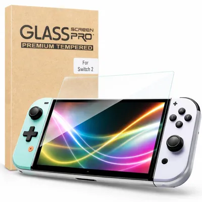 Produktbild von Schutzglas für Nintendo Switch 2 Display Panzerfolie Tempered Glass