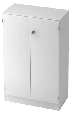 Produktbild von bümö office Aktenschrank - 3 Ordnerhöhen - Nachbildung: Weiß