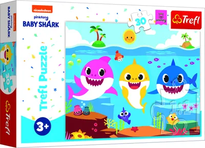 Image de TREFL Puzzle Baby Shark : le monde sous-marin des requins 30 pièces