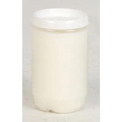 Image de 30x Bougie funéraire à l'huile 45h de combustion 10cm Décoration cimetière Bougie de deuil rouge blanc