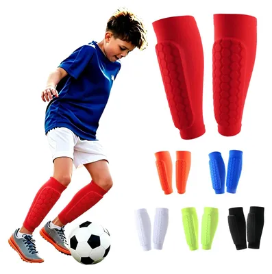 Produktbild von Atmungsaktive und stoßdämpfende Fußballschienbeinschutz für Kinder