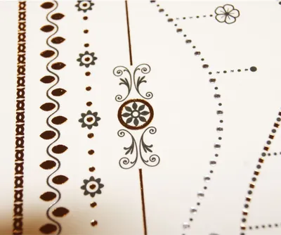 Produktbild von Temporäre Tattoos - Für Armbänder - Vergoldung