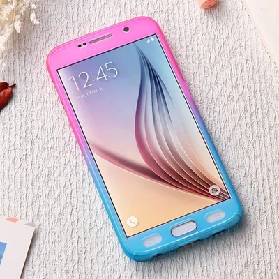 Produktbild von Handyhülle Schutzhülle für Samsung Galaxy J5 (2017) US Version Full Case Cover Displayschutz 360 Blau