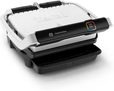 Produktbild von Tefal Kontaktgrill Optigrill,Kontaktgrill,Elektrisch,12 Grillprogramme,Intuitiver Sensor, 2000,00 W, Elektrogrill, 180° neigbare Platten