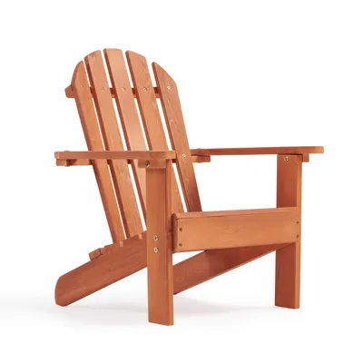 Produktbild von Kinderstuhl von GINGER HOME, Adirondack-Liegestuhl, Entspannung im Garten, auf dem Hof, auf dem Balkon, Terrasse, Camping und Strand, Holz