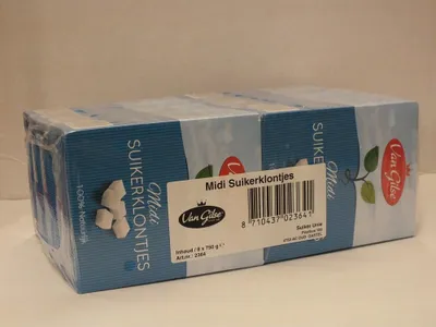 Produktbild von Van Gilse Midi-Zuckerwürfel 8 Kartons x 750 Gramm