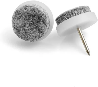 Produktbild von 20 Möbelgleiter aus Filz für Stühle mit Nagel, 20 mm