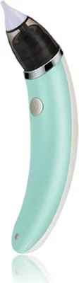 Immagine prodotto di Aspiratore nasale elettrico per neonati 5 livelli aspirazione USB, punte silicone