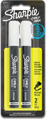 Zdjęcie produktu dla Sharpie 2157734 marker kredowy Bullet biały 2 szt