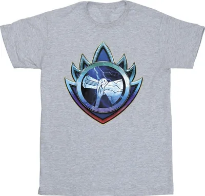 Immagine prodotto di Marvel - T-shirt da uomo "Love And Thunder Stormbreaker" BI52161 (S) (grigio)
