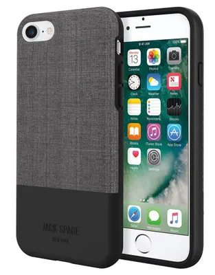 Produktbild von Jack Spade Color Block Case Gray/Black für Apple iPhone 7/8/SE 2020
