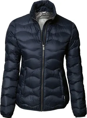 Produktbild von Nimbus Damen Daunenjacke Sierra, wattiert, wasserbeständig RW5330 (L) (Marineblau)
