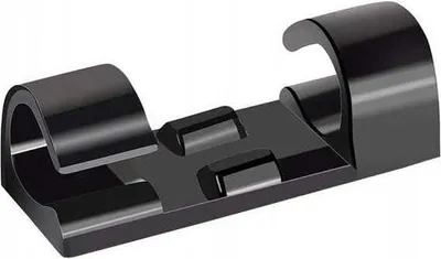 Obrázek produktu pro Organizér Kabelů Na Pásku 20 Kusů Černý Kd10081