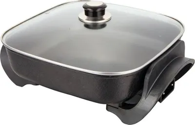 Obrázok produktu pre Elektrick panvica Elite FP-1500BL, 1500 W, 26 cm, sklenen veko, termostat, neprinav povrch, ierna