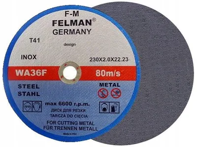 Produktbild von Felman Trennscheibe Metall Stahl 230x2,0 mm
