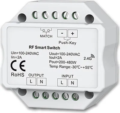 Produktbild von ISOLED Sys-Pro Push/Funk Mesh-Switch Ein/Aus 100-240V, 360W