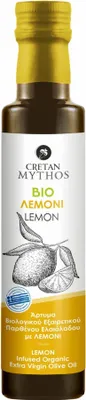 Zdjęcie produktu dla Cretan Mythos oliwa extra virgin aromatyzowana cytryną 250ml