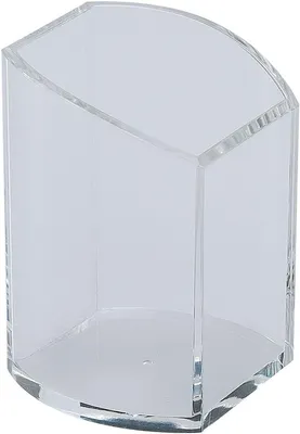 Produktbild von Stifteköcher Acryl 1 Fach 70x75x100mm glasklar Packung mit 12 Stück