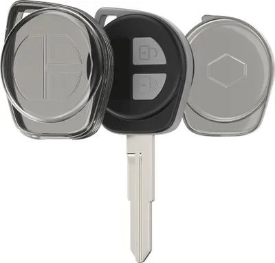 Produktbild von kwmobile Schlüsselhülle für Suzuki 2-Tasten SmartKey Autoschlüssel Keyless Go Hülle - Autoschlüssel Schlüssel Hülle aus TPU Silikon - Schlüsselschutz