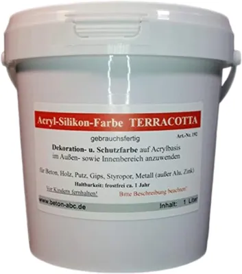 Produktbild von Terracotta - Acryl-Silikon Farbe