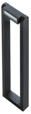 Obrázek produktu pro Venkovní sloupové svítidlo AZzardo LED, rámeček 70 cm, tmavě šedé, AZ2130, 8 W, 800 lm, 3000 K, stupeň krytí IP54, 70 cm, tmavě šedé