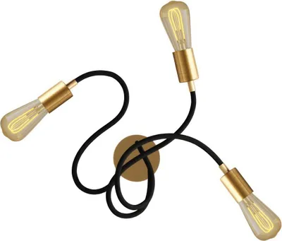 Image de Creative Cables - Flex 60 : applique ou plafonnier orientable à lumière diffuse avec ampoule LED ST64