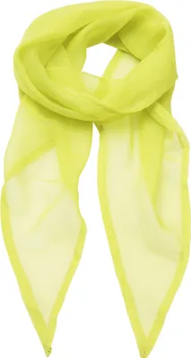 Immagine prodotto di Sciarpa / scialle in chiffon da donna Premier RW2828 (taglia unica) (lime)
