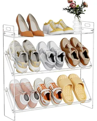 Produktbild von Acryl-Schuhregal 3-stöckig transparent