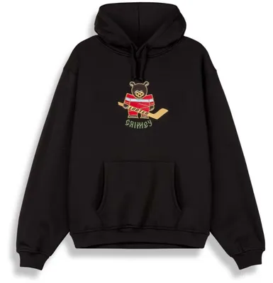 Image de Sweat à capuche Grimey GCH604-BLK pour Femme
