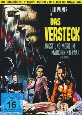 Obrázok produktu pre Versteck, Das (DVD) Ultimate Ed. uncut Angst und Mord im Mädcheninternat, HD - Al!ve 6417699 - (DVD Video / Horror / Grusel)