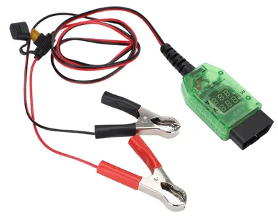 Produktbild von 12-V-Auto-On-Board-Diagnosetester, Kfz-Batterie-Ersatzwerkzeug, Computer, ECU, Speichersparmodus, Leckerkennung