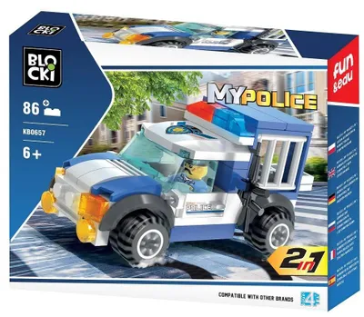 Obrázek produktu pro Bloky MyPolice 2v1 Polizeiauto