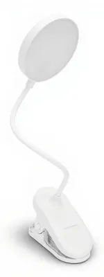 Obrázek produktu pro Stolní lampa s klipem, LED stolní lampa s klipem, nabíjecí a bateriová čtecí lampa