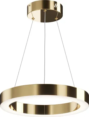 Produktbild von Maytoni Moderne Pendelleuchte Saturno LED incl. in Messing aus Edelstahl 36 W für Küche, Schlafzimmer, Wohnzimmer, Esszimmer, Lobby