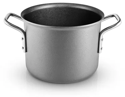 Topf 2,5 l 16 cm, keramische Antihaftbeschichtung, grau