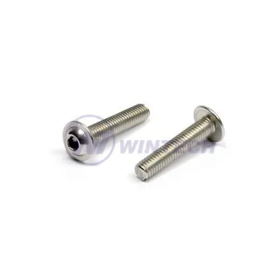 Produktbild von Schraube mit PH-Inbus ISO 7380FL M6x80 A2 - mit Bund - Packung 100 Stück