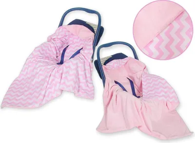 Immagine prodotto di Ampio coprisedile auto double-face - imbracatura per bambini - comfort extra morbido e caldo