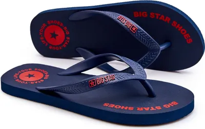 Obrázek produktu pro Pánské žabky Big Star LL174424 Námořnická modrá 41