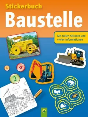 Image de Stickerbuch Baustelle: Mit tollen Stickern und vielen Informationen