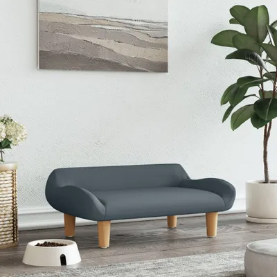 Produktbild von "2026 Promotion" Hundebett Dunkelgrau 70x40x24 cm Stoff - Hundebetten CC1992