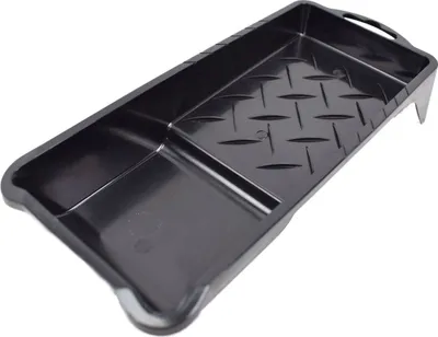 Produktbild von Farbwanne Lackwanne Lackierwanne Malerwanne Profi Kunststoff schwarz 12 x 23 cm