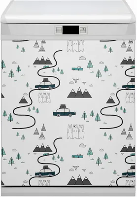 Produktbild von Magnet für Spülmaschine Abwaschbar 60x80 cm Magnet für Spülmaschine Magnetmatte Nachbildung - Themenreisen