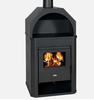 Image de PRITY D, Poêle à bois à partie supérieure arrondie, 17,8 kW, Classe A, Ø 130 mm